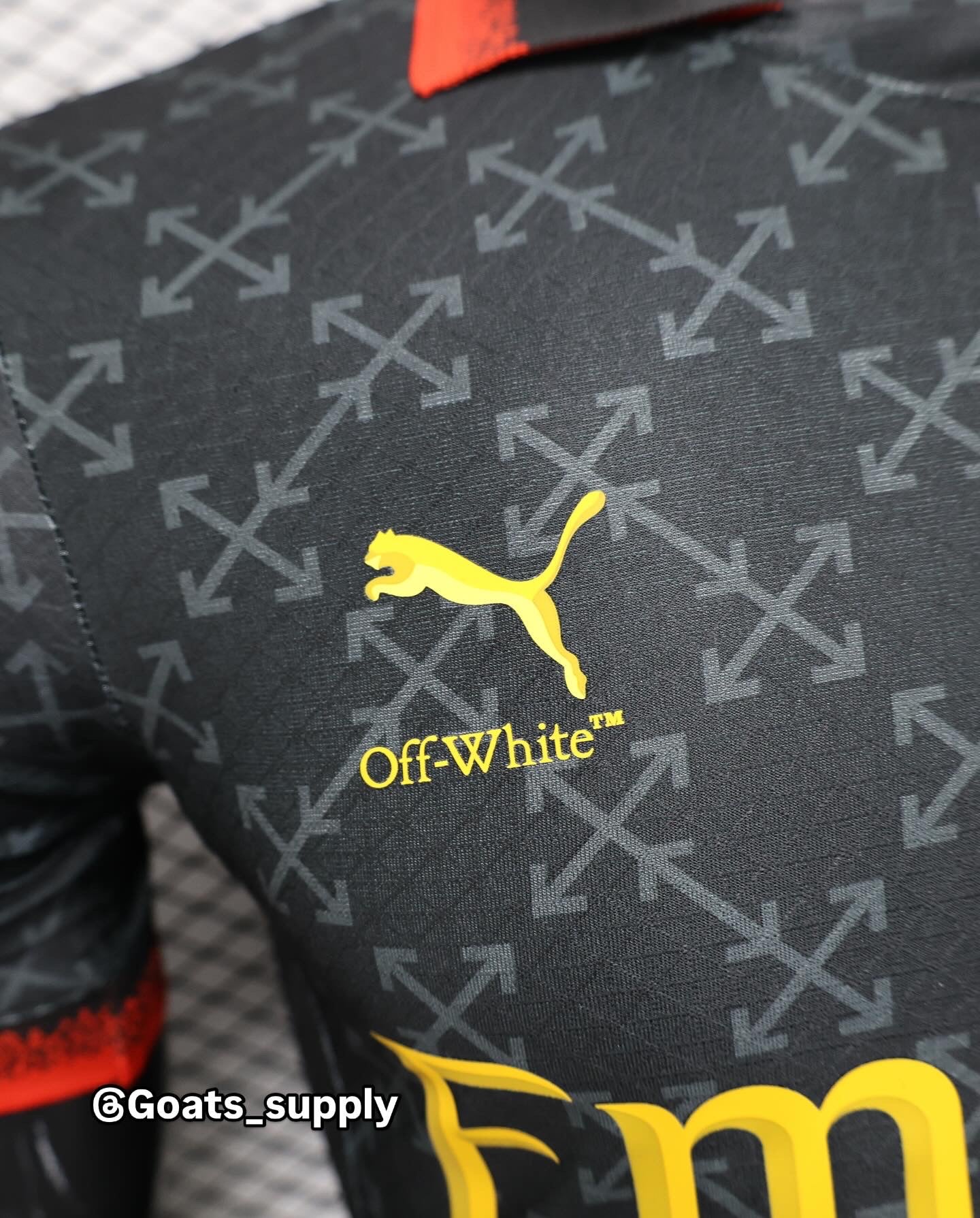 Ac Milan x Off White 24/25 black kit