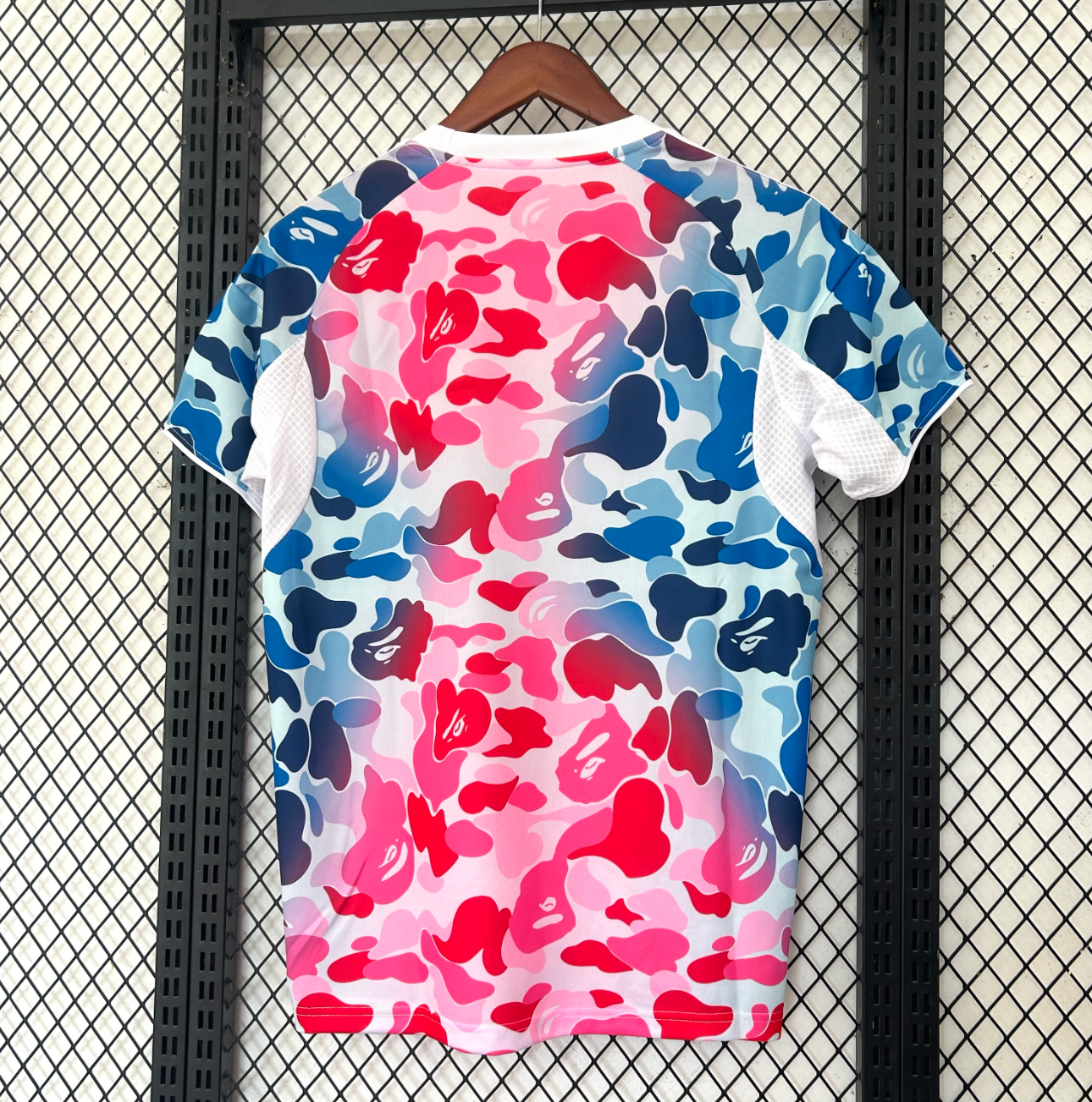 Bape x Adidas pink & blue camo kit