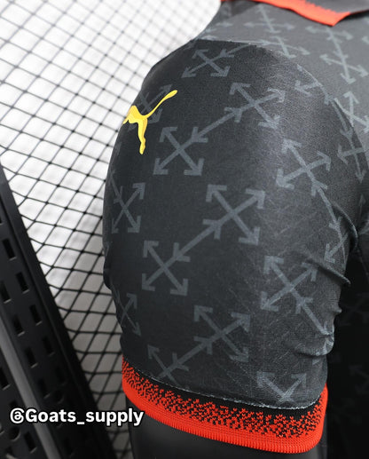 Ac Milan x Off White  24/25 black kit