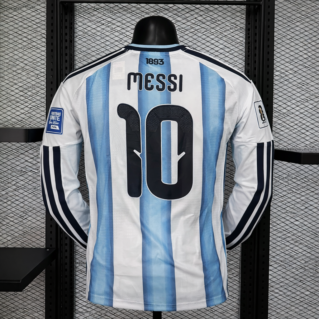 Argentina 2026 Messi World Cup long sleeve jersey