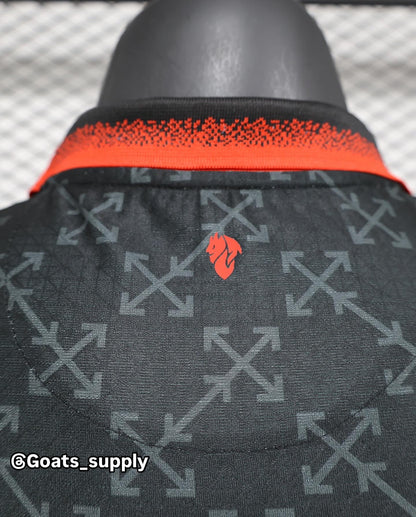 Ac Milan x Off White  24/25 black kit