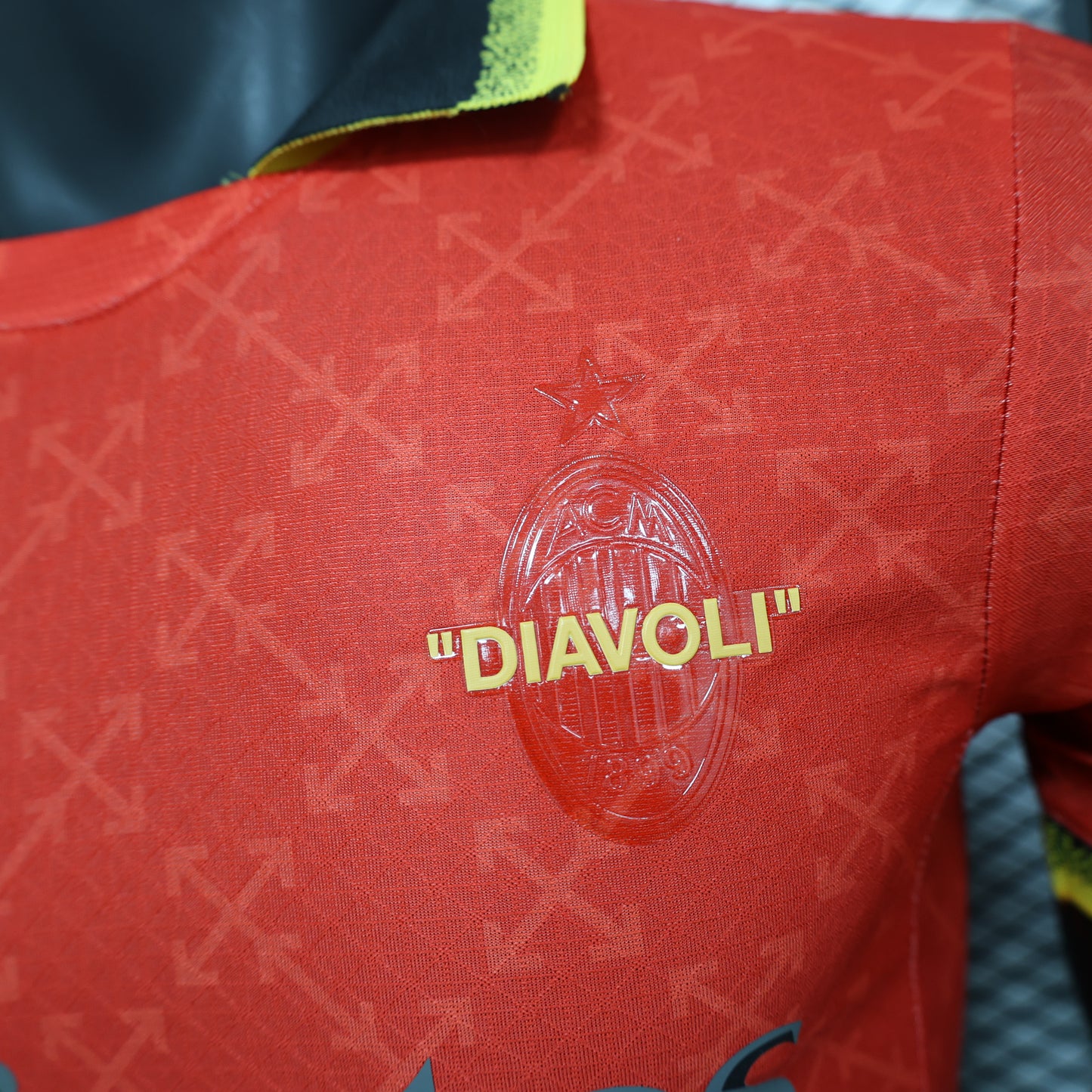 Ac Milan x Off White  24/25 Red kit