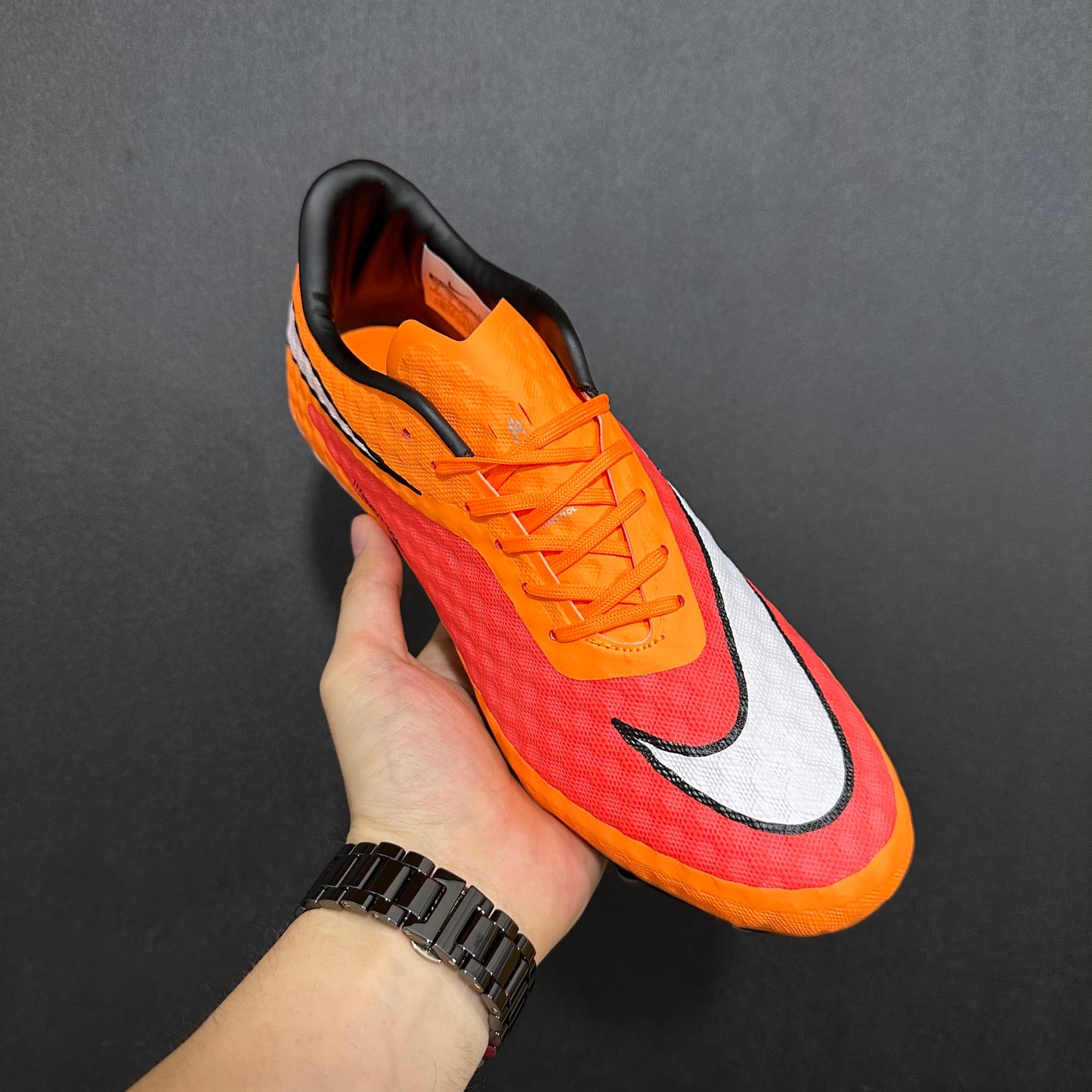 Hypervenom phantom FG Acc (Orange & white)