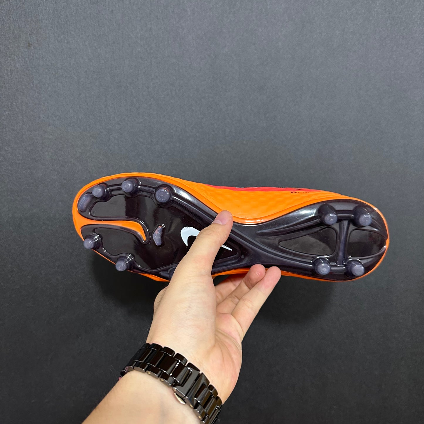 Hypervenom phantom FG Acc (Orange & white)