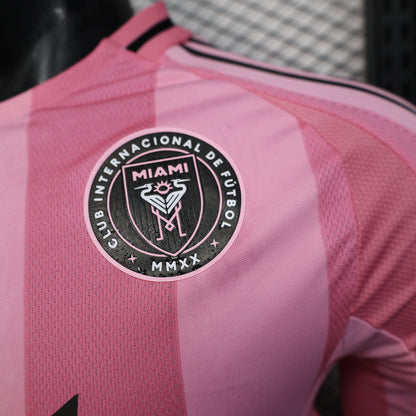 Inter Miami 25/26 home kit long sleeve