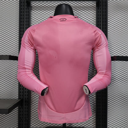 Inter Miami 25/26 home kit long sleeve