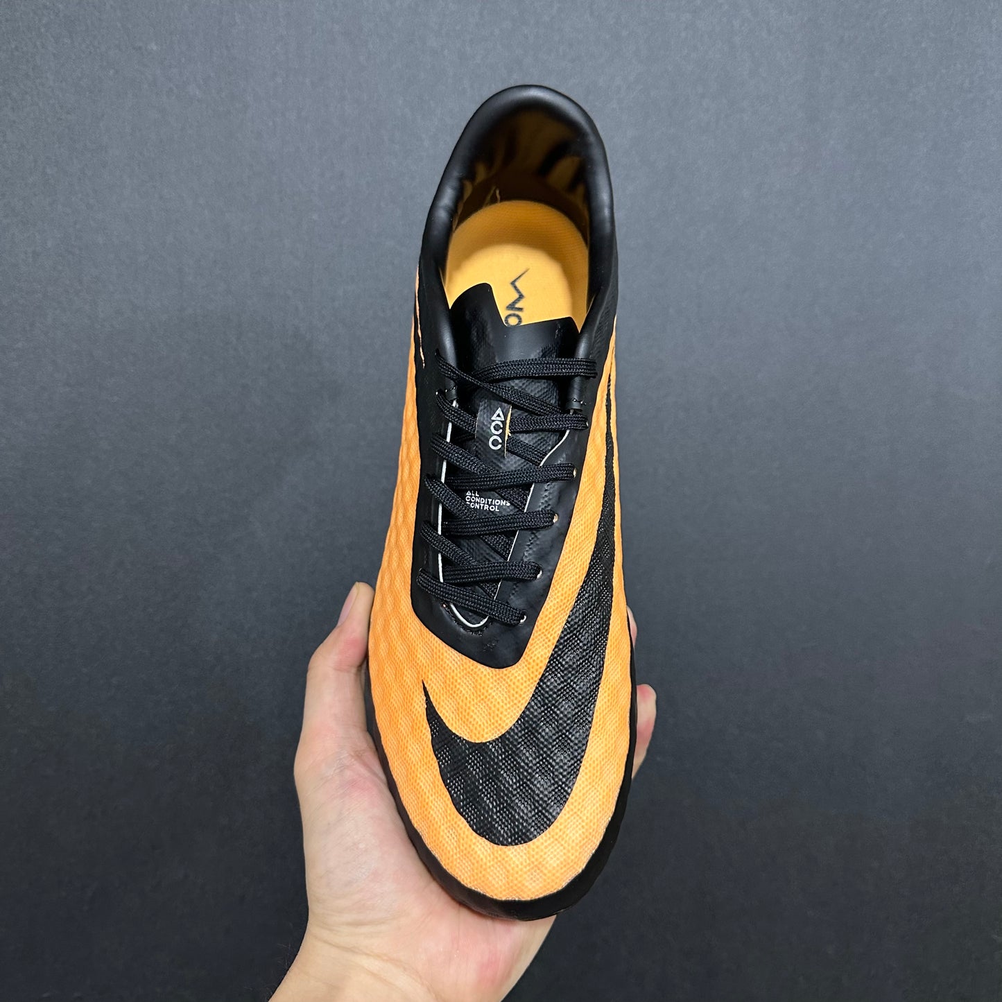 Hypervenom phantom FG Acc (black & Orange)