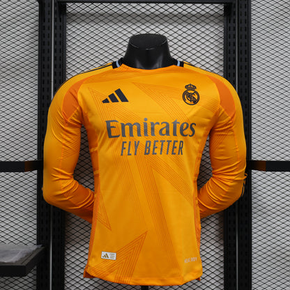 REAL MADRID 24/25 away long sleeve kit