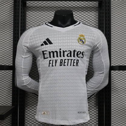 REAL MADRID 24/25 Home long sleeve kit