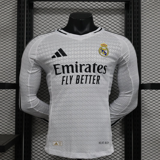 REAL MADRID 24/25 Home long sleeve kit