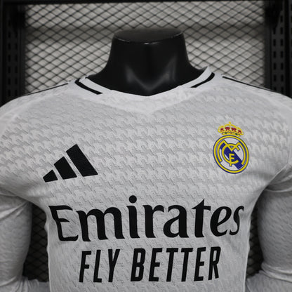 REAL MADRID 24/25 Home long sleeve kit