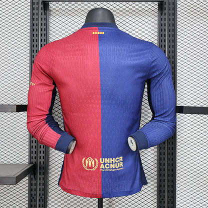 Barcelona X Cold play 24/25 home Long sleeve