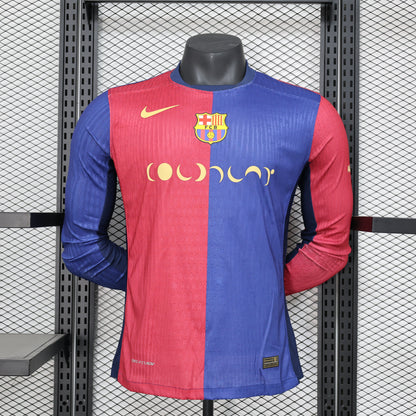 Barcelona X Cold play 24/25 home Long sleeve